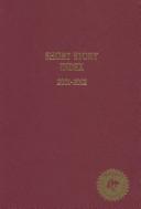 Short Story Index, 2001-2002 by John Greenfieldt, Nicolas del Techo
