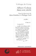 Cover of: Albert Cohen dans son siecle by sous la direction de Alain Schaffner et Philippe Zard ; [Centre culturel international de Cerisy-la-Salle].