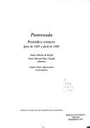 Cover of: Peoresnada: periódico cristero Julio de 1927 a abril de 1929