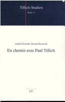 Cover of: En chemin avec Paul Tillich by André Gounelle