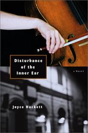 Cover of: Disturbance of the Inner Ear by Joyce Hackett