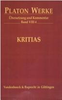 Cover of: Kritias by Πλάτων, Πλάτων