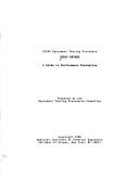 AIChE equipment testing procedure, spray dryers by American Institute of Chemical Engineers. Equipment Testing Procedures Committee