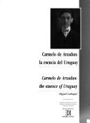 Cover of: Carmelo de Arzadun by Miguel Carbajal