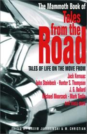 Cover of: The Mammoth book of tales from the road by edited by Maxim Jakubowski and M. Christian.