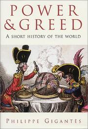 Cover of: Power & greed: a short history of the world