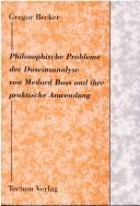 Cover of: Philosophische Probleme der Daseinsanalyse von Medard Boss und ihre praktische Anwendung