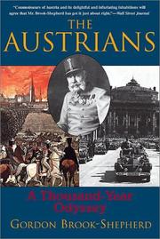 The Austrians by Gordon Brook-Shepherd