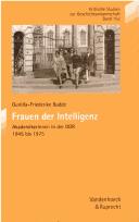 Cover of: Frauen der Intelligenz by Gunilla-Friederike Budde