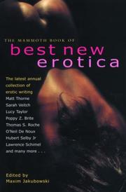 Cover of: The Mammoth Book of Best New Erotica, Vol. 2