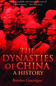 Cover of: The Dynasties of China: A History