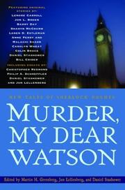 Cover of Murder, My Dear Watson