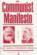 Cover of: Manifesto of the Communist Party by Karl Marx
