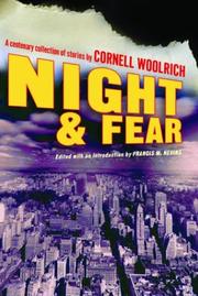 Cover of: Night and fear | Cornell Woolrich