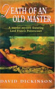 Cover of: Death of an old master | David Dickinson