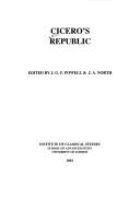 Cover of: Cicero's republic