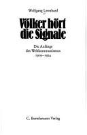 Cover of: Völker hört die Signale by Wolfgang Leonhard