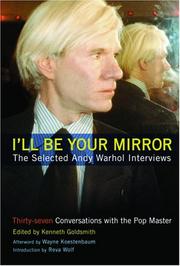 Cover of: I'll Be Your Mirror by 