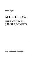 Cover of: Mitteleuropa, Bilanz eines Jahrhunderts