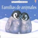 Cover of: Familias de animales by Judy Tatchell