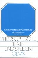 Cover of: Grenzen rationaler Orientierung