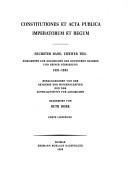 Dokumente zur Geschichte des Deutschen Reiches und seiner Verfassung, 1331-1335