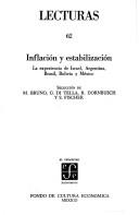 Cover of: Inflación y estabilización: la experiencia de Israel, Argentina, Brasil, Bolivia y México