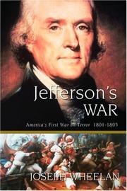 Cover of: Jefferson's War by Joseph Wheelan