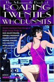 Cover of: The mammoth book of roaring twenties whodunnits by edited by Mike Ashley.