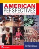 Cover of: American perspectives: readings on contemporary U.S. culture.