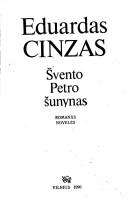 Cover of: Švento Petro šunynas: romanas, novelės