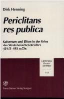 Cover of: Periclitans res publica: Kaisertum und Eliten in der Krise des Weströmischen Reiches 454/5-493 N.Chr.