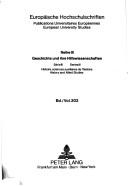 Cover of: Verfassung und Bekenntnis: die Aachener Wirren im Spiegel der kaiserlichen Politik (1550-1616)