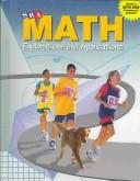 Cover of: SRA math: explorations and applications.