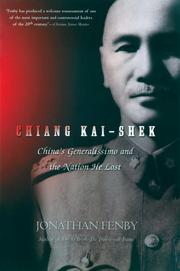 Chiang Kai-shek by Jonathan Fenby