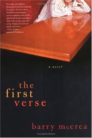 Cover of: The First Verse: A Novel