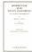 Cover of: Kommentar zum Neuen Testament, 6 Bde., Bd.1, Das Evangelium nach Matthäus