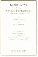 Cover of: Kommentar zum Neuen Testament, 6 Bde., Bd.5/6, Rabbinischer Index, Verzeichnis der Schriftgelehrten, geographisches Register