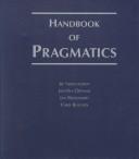 Cover of: Handbook of Pragmatics by [edited by]Jef Verschueren ... [et al.].