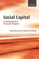Cover of: Social capital: an international research program