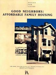 Cover of: Good Neighbors: Affordable Family Housing