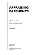 Cover of: Appraising easements by 