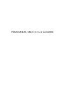 Cover of: Proudhon, Dieu et la guerre by Edouard Jourdain