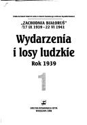 Cover of: "Zachodnia Białoruś"--17.IX. 1939-22.VI. 1941