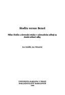 Cover of: Hodža versus Beneš: Milan Hodža a slovenská otázka v zahraničním odboji za druhé světové války
