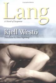 Cover of: Lang: A Novel of Suspense