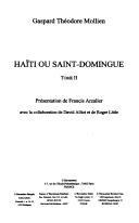 Cover of: Haiti ou Saint-Domingue by Mollien, Gaspard Théodore comte de