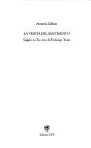 La verita del sentimento by Antonio Zollino