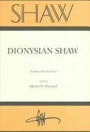 Cover of: Dionysian Shaw by edited by Michel W. Pharand.