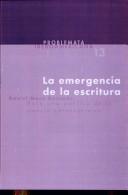 Cover of: emergencia de la escritura: para una poética de la poesía cortazariana